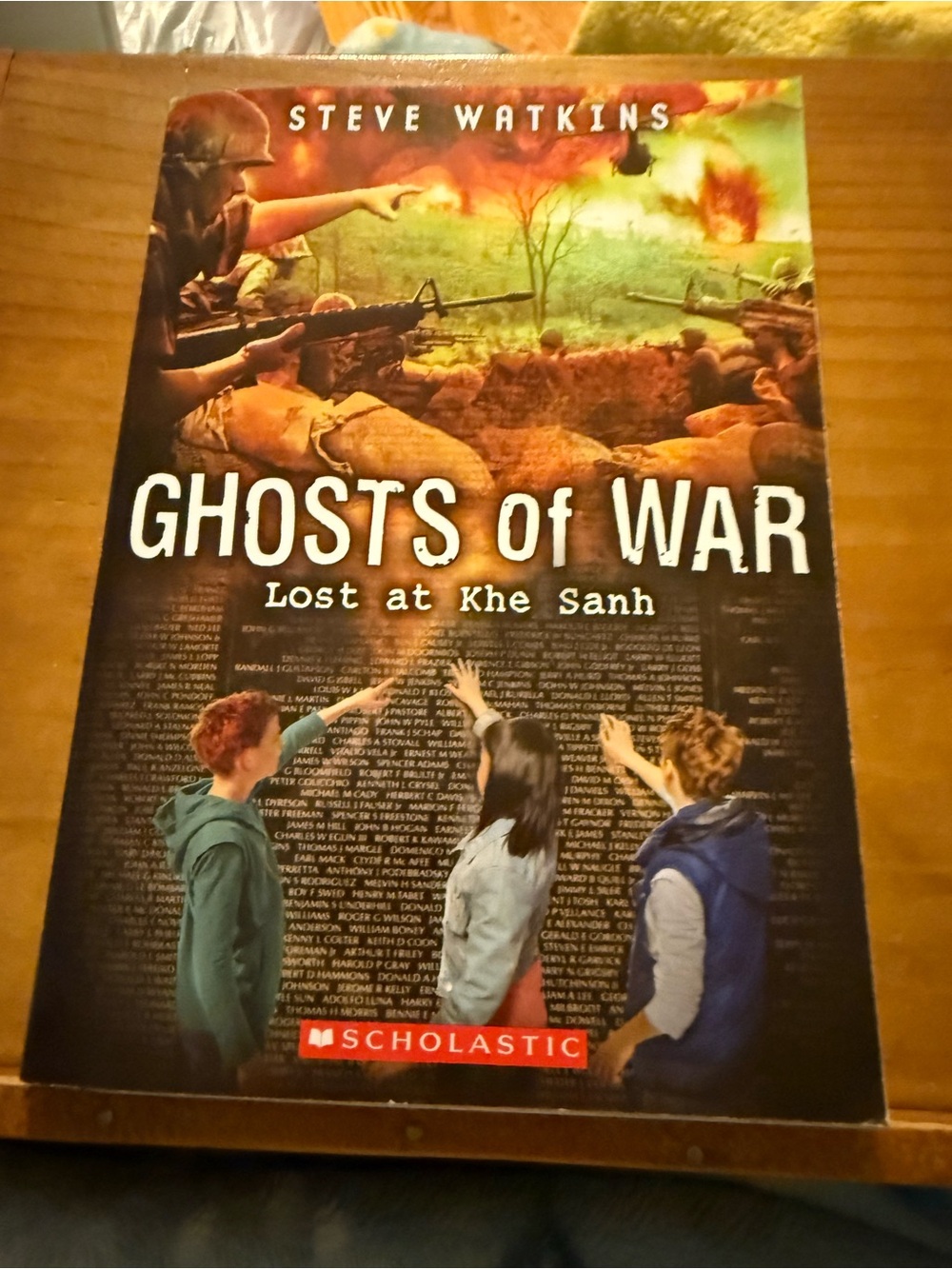Ghosts of War Lost at Khe Sanh by Steve Watkins Children’s Chapter Book